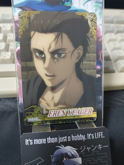 Attack on Titan Card Eren Yeager M Collectible Release AoT JAPAN