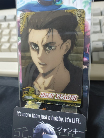 Attack on Titan Card Eren Yeager M Collectible Release AoT JAPAN