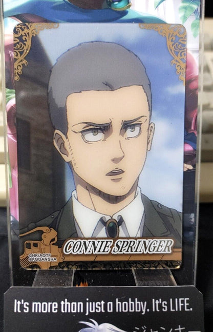 Attack on Titan Card Connie Springer M Collectible Release AoT JAPAN