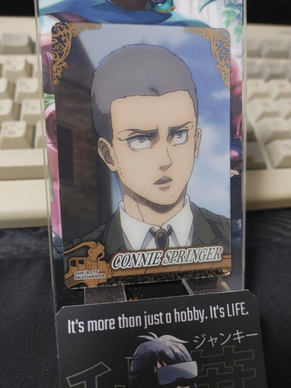 Attack on Titan Card Connie Springer M Collectible Release AoT JAPAN