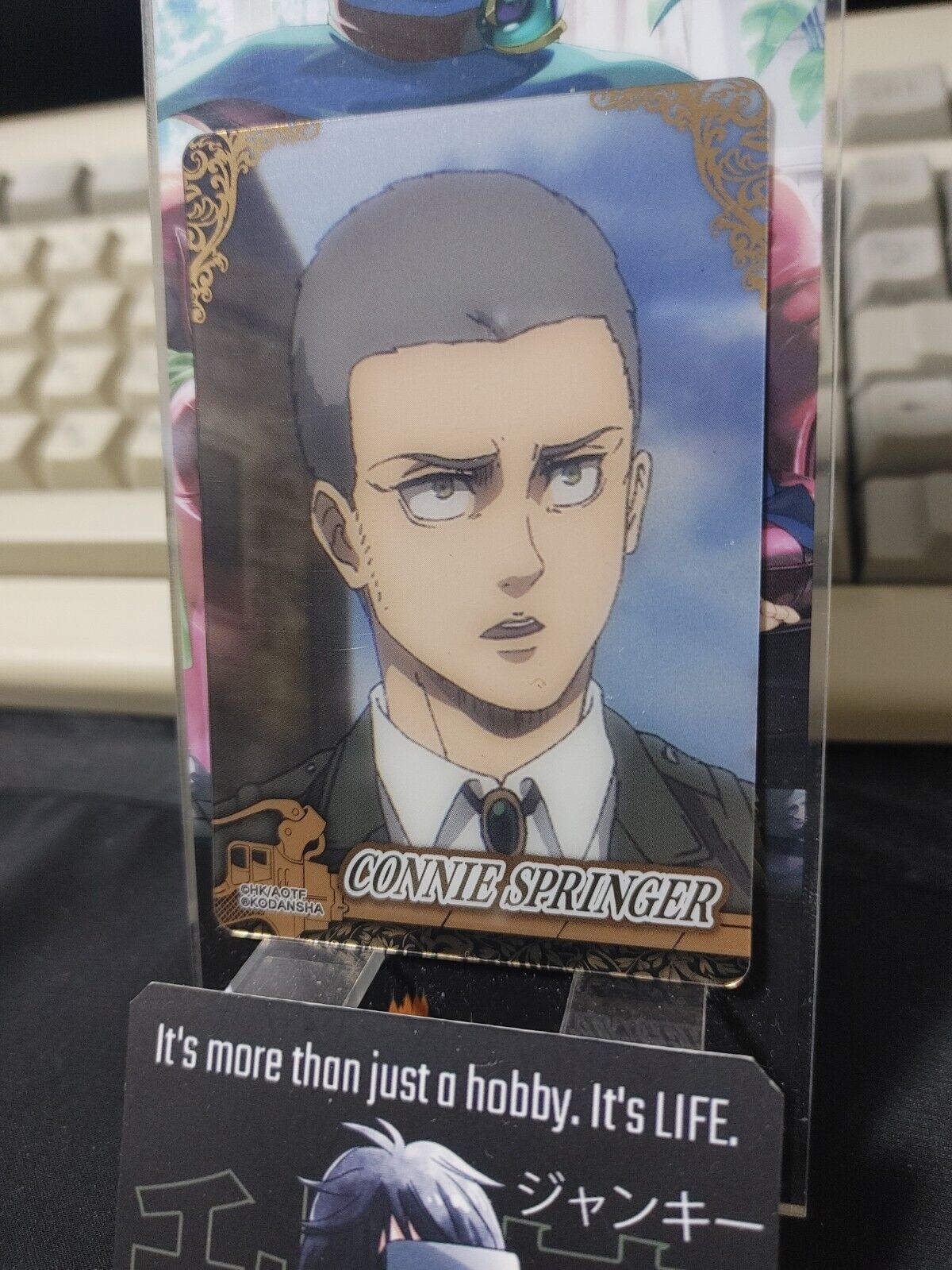 Attack on Titan Card Connie Springer M Collectible Release AoT JAPAN