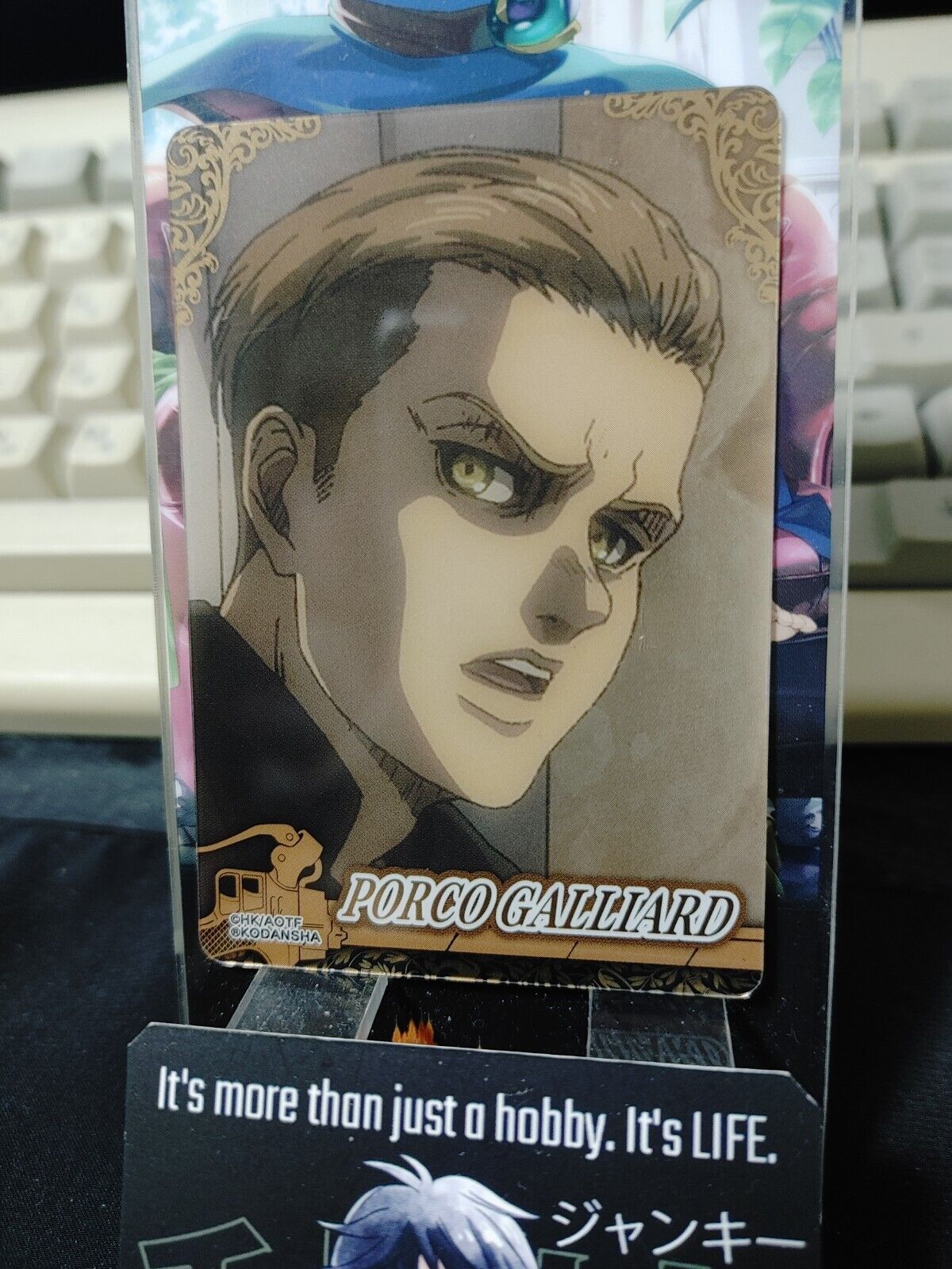 Attack on Titan Card Porco Galliard M Collectible Release AoT JAPAN