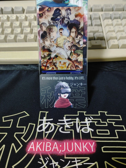 Attack on Titan Card Eren Erwin Levi Dynamic Collectible Release AoT JAPAN