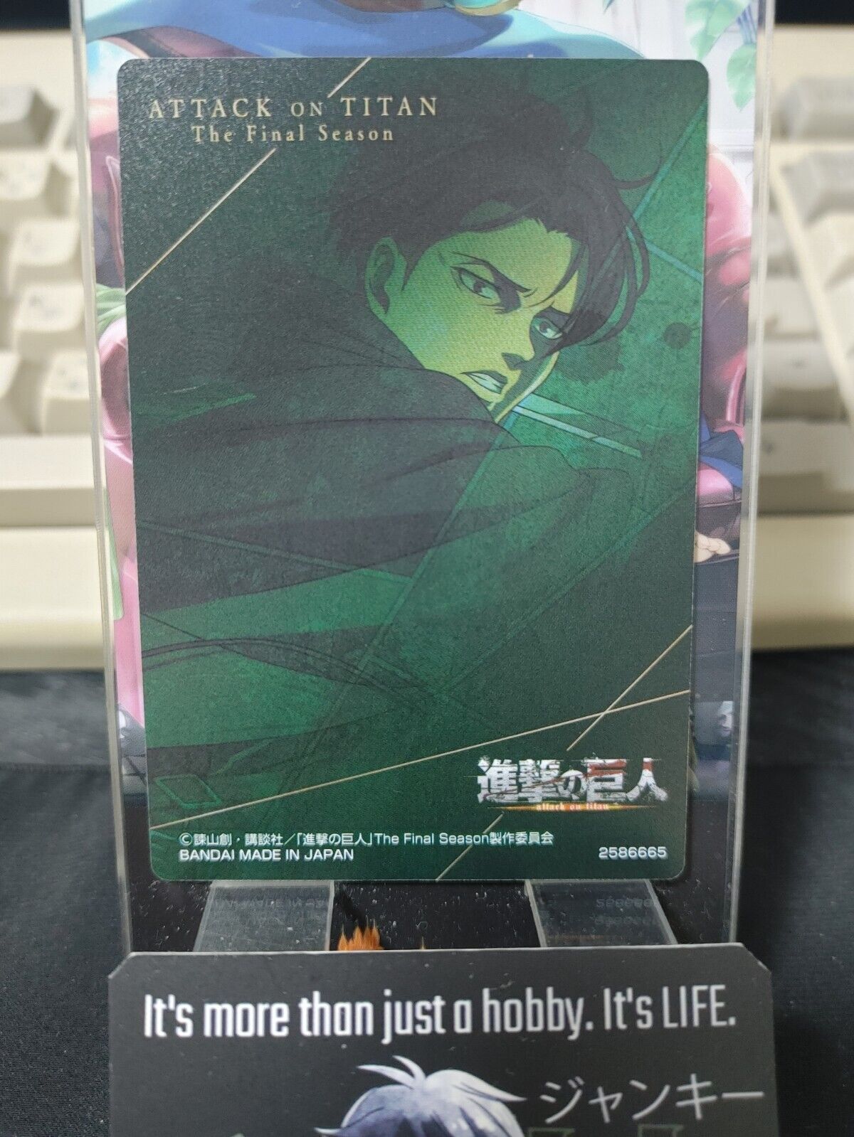 Attack on Titan Card Levi 35 Collectible Release AoT JAPAN