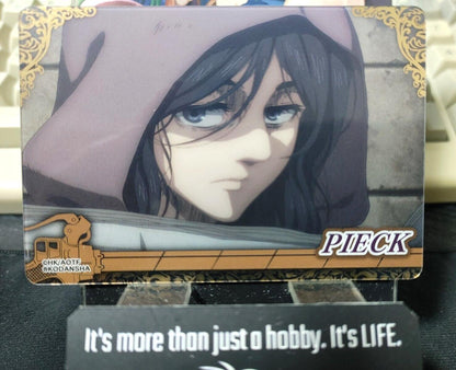 Attack on Titan Card Pieck M Collectible Release AoT JAPAN