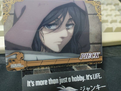 Attack on Titan Card Pieck M Collectible Release AoT JAPAN