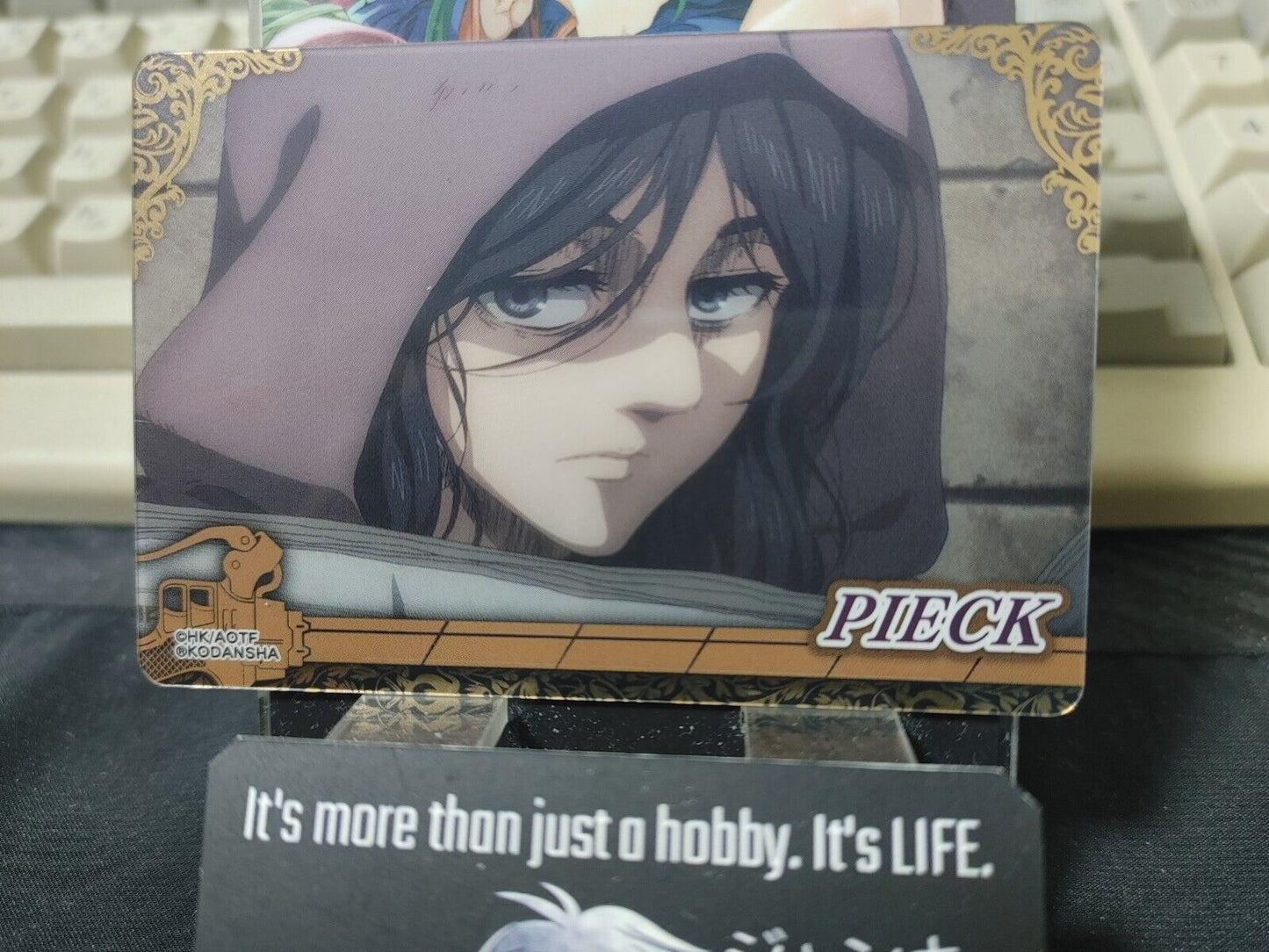 Attack on Titan Card Pieck M Collectible Release AoT JAPAN