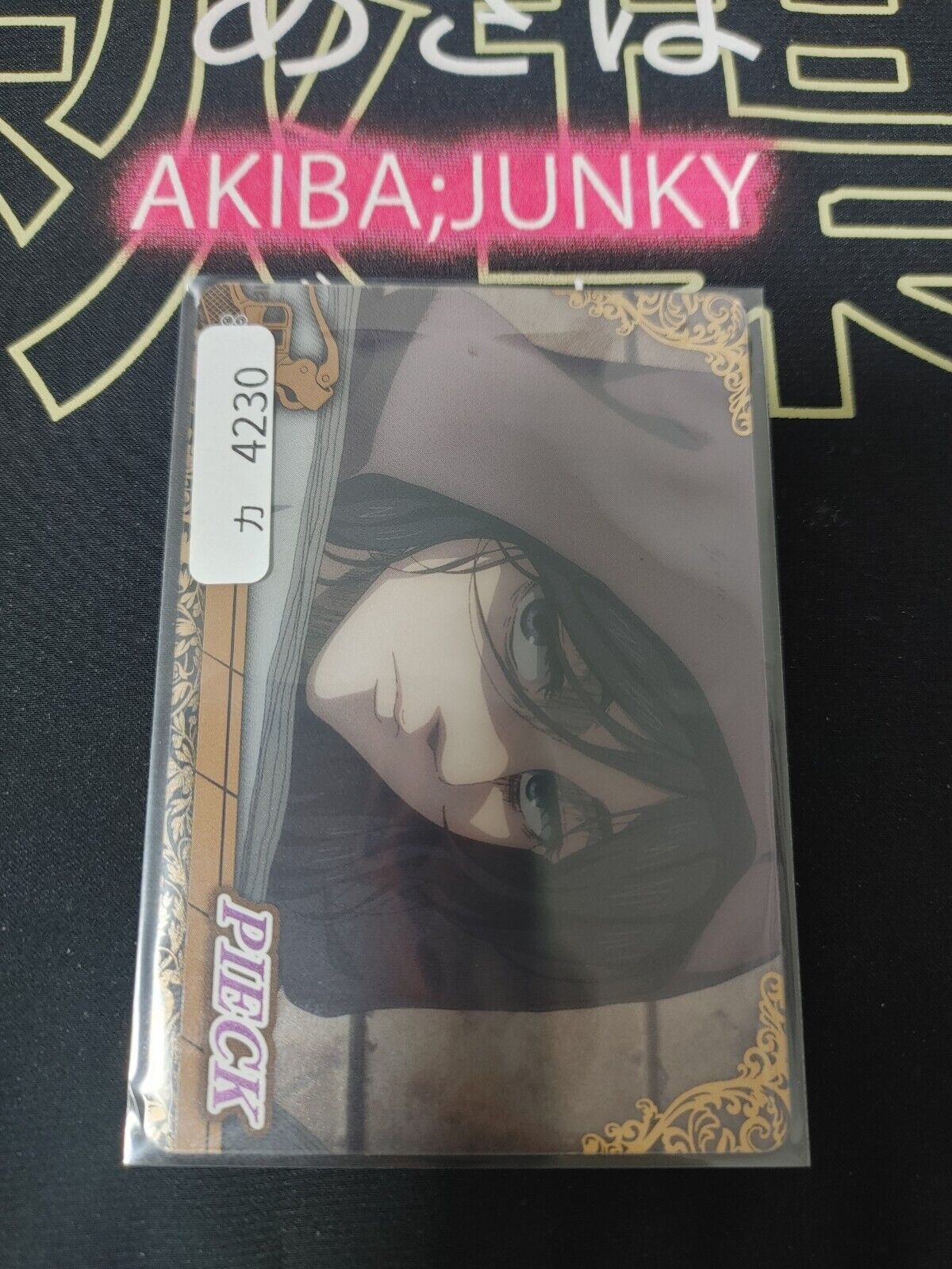 Attack on Titan Card Pieck M Collectible Release AoT JAPAN