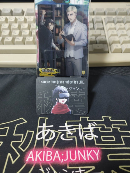 Attack on Titan Card Erwin Levi Clear Collectible Release AoT JAPAN