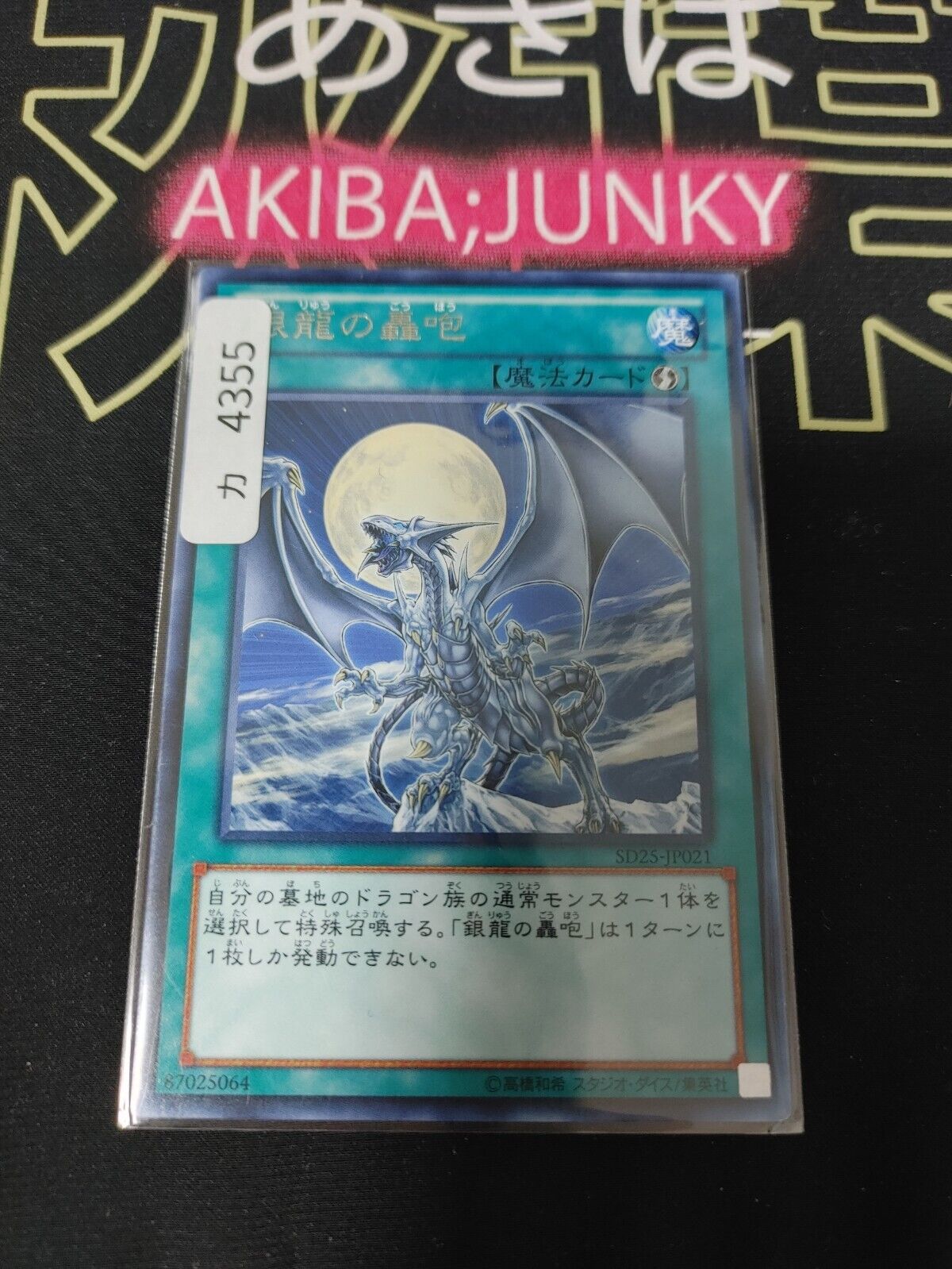 Silver's Cry Yu-Gi-Oh SD25-JP021  Yugioh OCG Rare Konami JAPAN