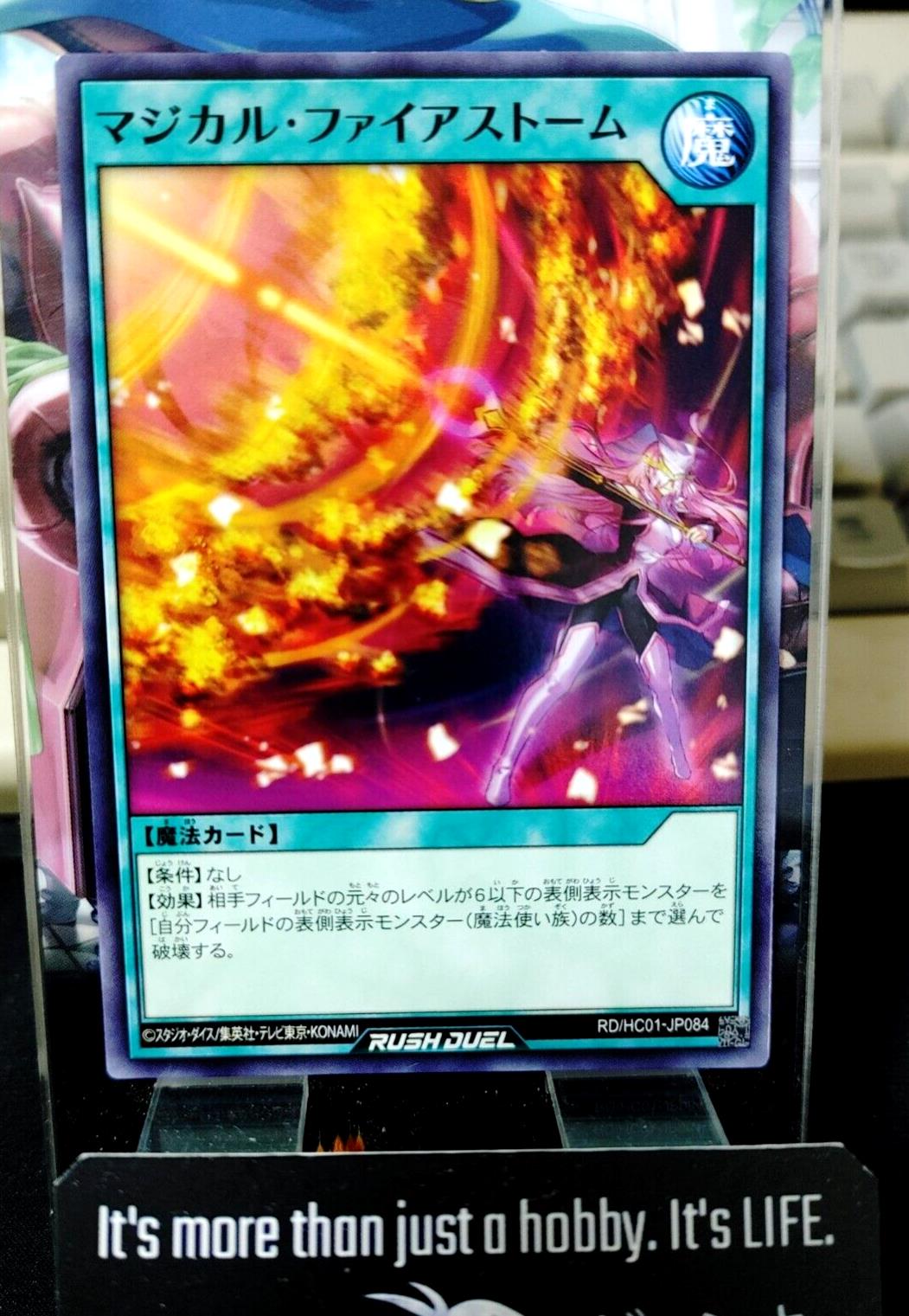 Magical Firestorm RD/HC01-JP084 Rush Duel Yugioh JAPAN