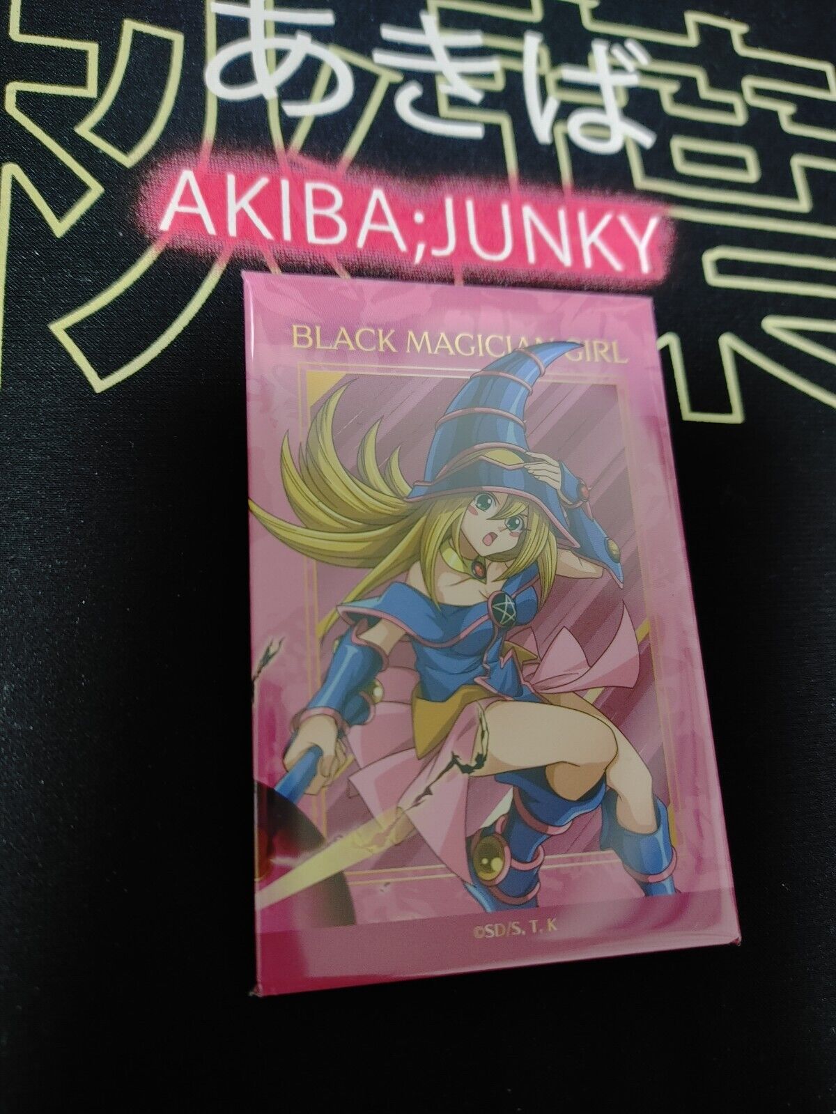 Dark Magician Girl Yu-Gi-Oh Accessory Anime Design Badge Limited JAPAN