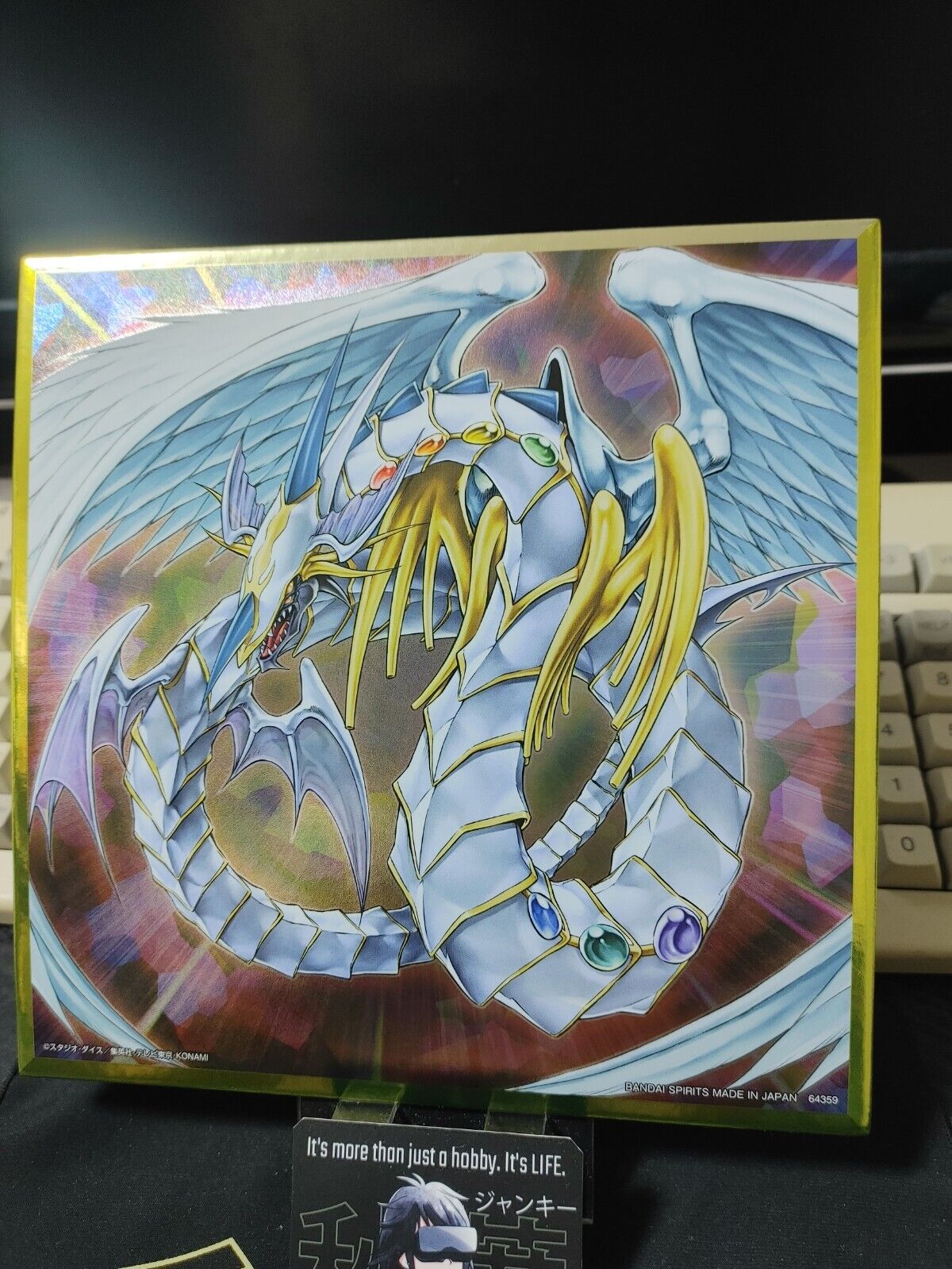 Yu-Gi-Oh Art Board Metallic Design Shikishi Rainbow Dragon Yugioh JAPAN