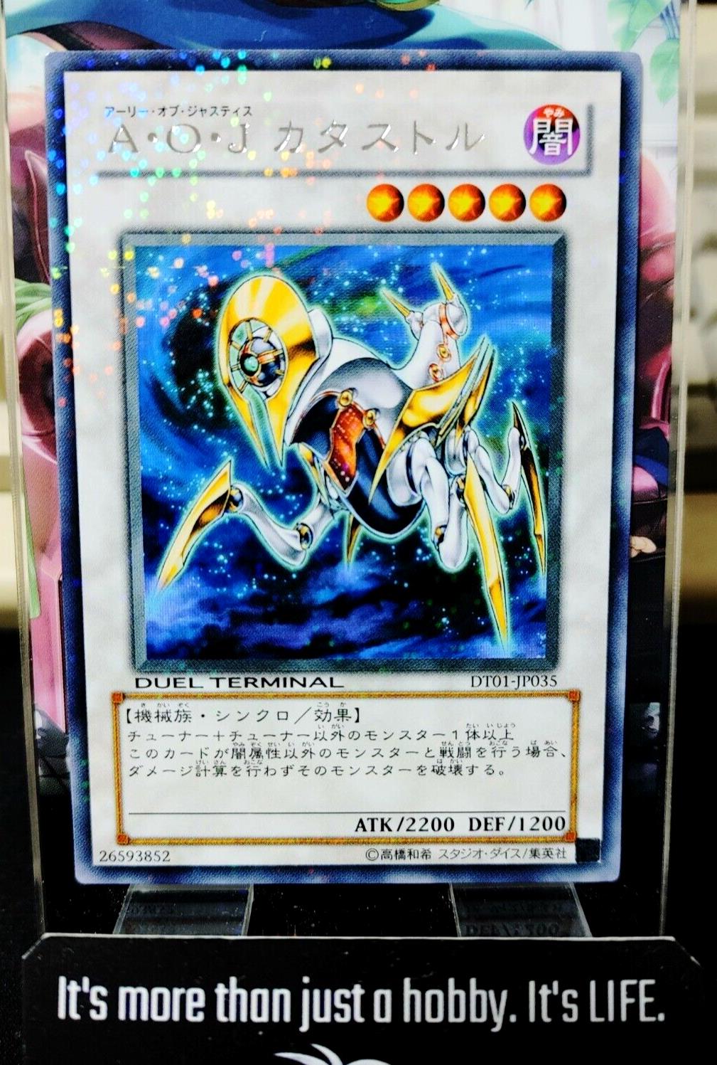 Ally of Justice Catastor DT01-JP035 Yu-Gi-Oh Rare Holo OCG Yugioh JAPAN