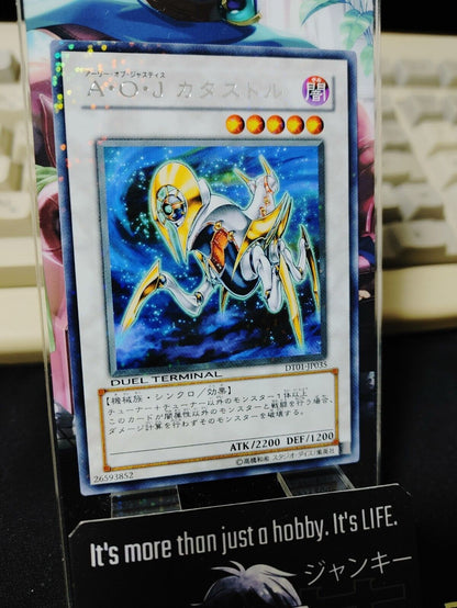 Ally of Justice Catastor DT01-JP035 Yu-Gi-Oh Rare Holo OCG Yugioh JAPAN