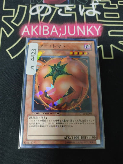 Mystic Tomato Yu-Gi-Oh DT11-JP005 Parallel Holo Yugioh OCG JAPAN