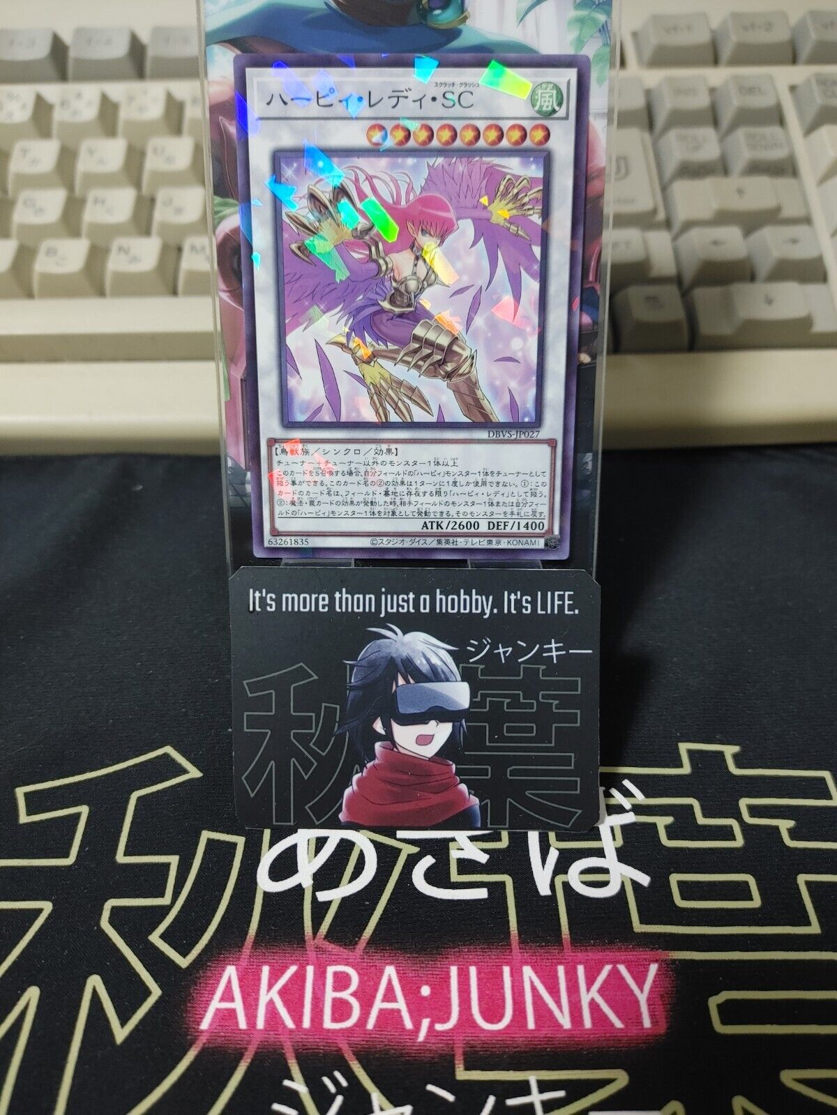 Cyber Slash Harpie Lady Yu-Gi-Oh Yugioh DBVS-JP027 Parallel JAPAN UNCENSORED