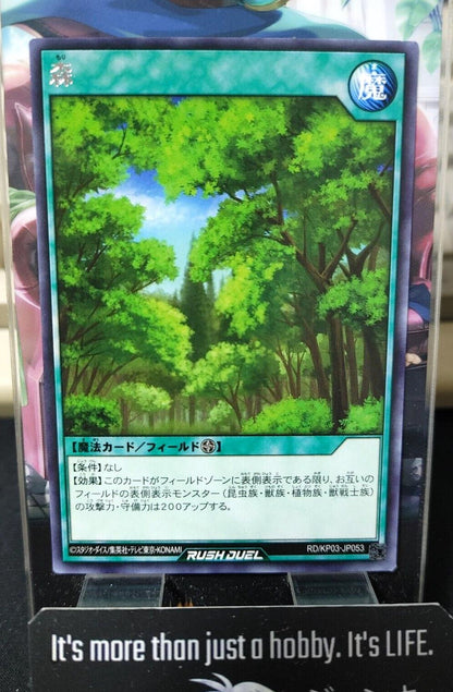 Yugioh RD/KP03-JP053 Forest Rare Yu-Gi-Oh Rush Duel JAPAN