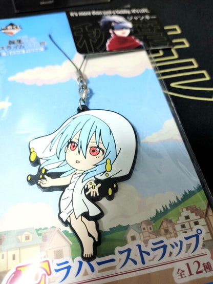 That Time I Got Reincarnated As A Slime Rubber Charm Rimuru Accessory JAPAN