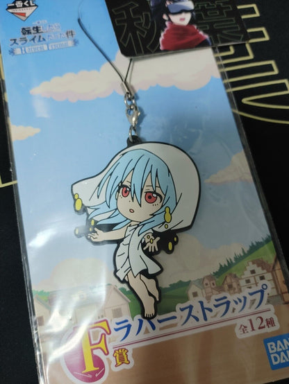 That Time I Got Reincarnated As A Slime Rubber Charm Rimuru Accessory JAPAN