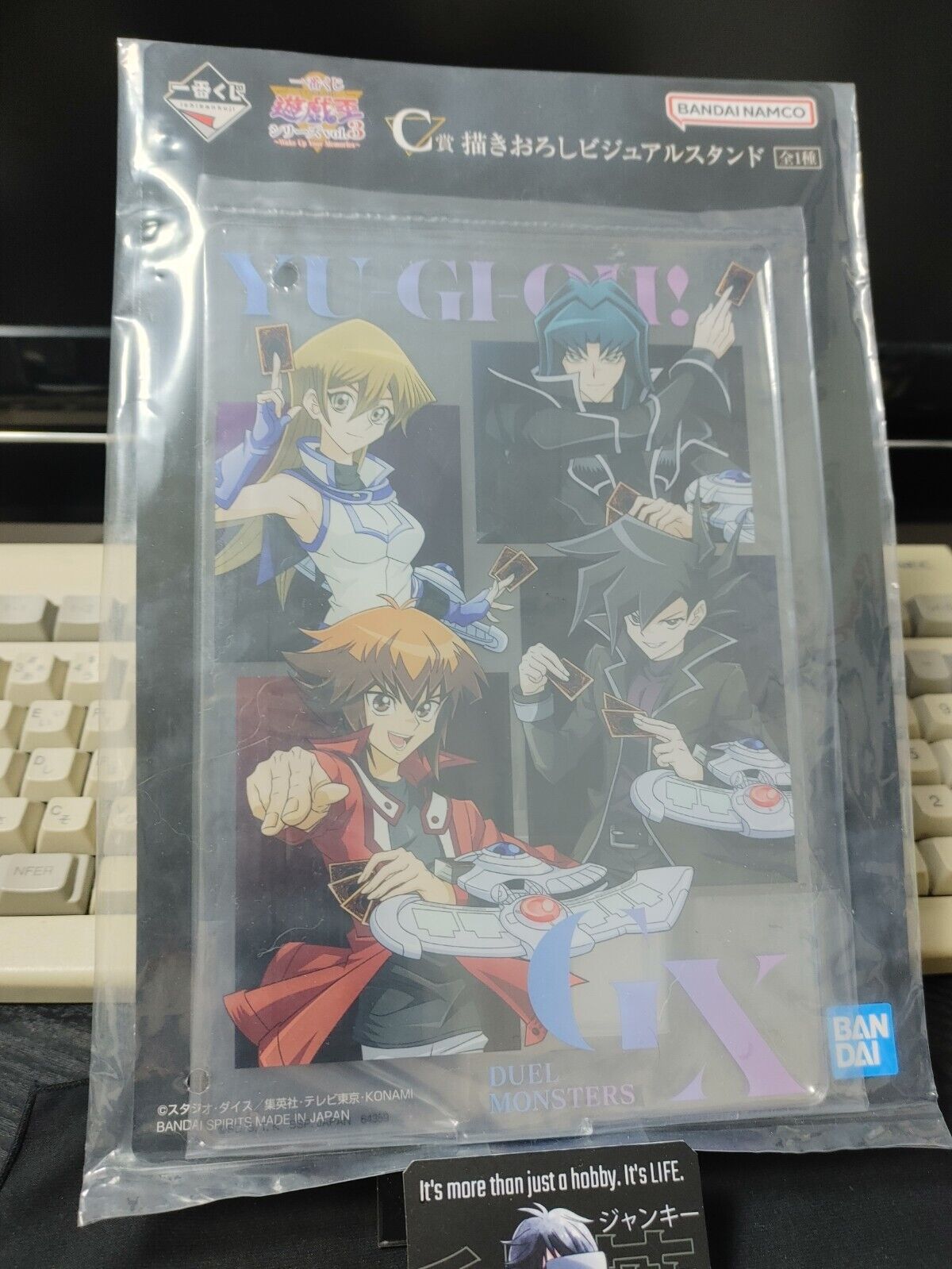 YuGiOh GX Visual Stand Display Anime Yu-Gi-Oh Limited Release JAPAN