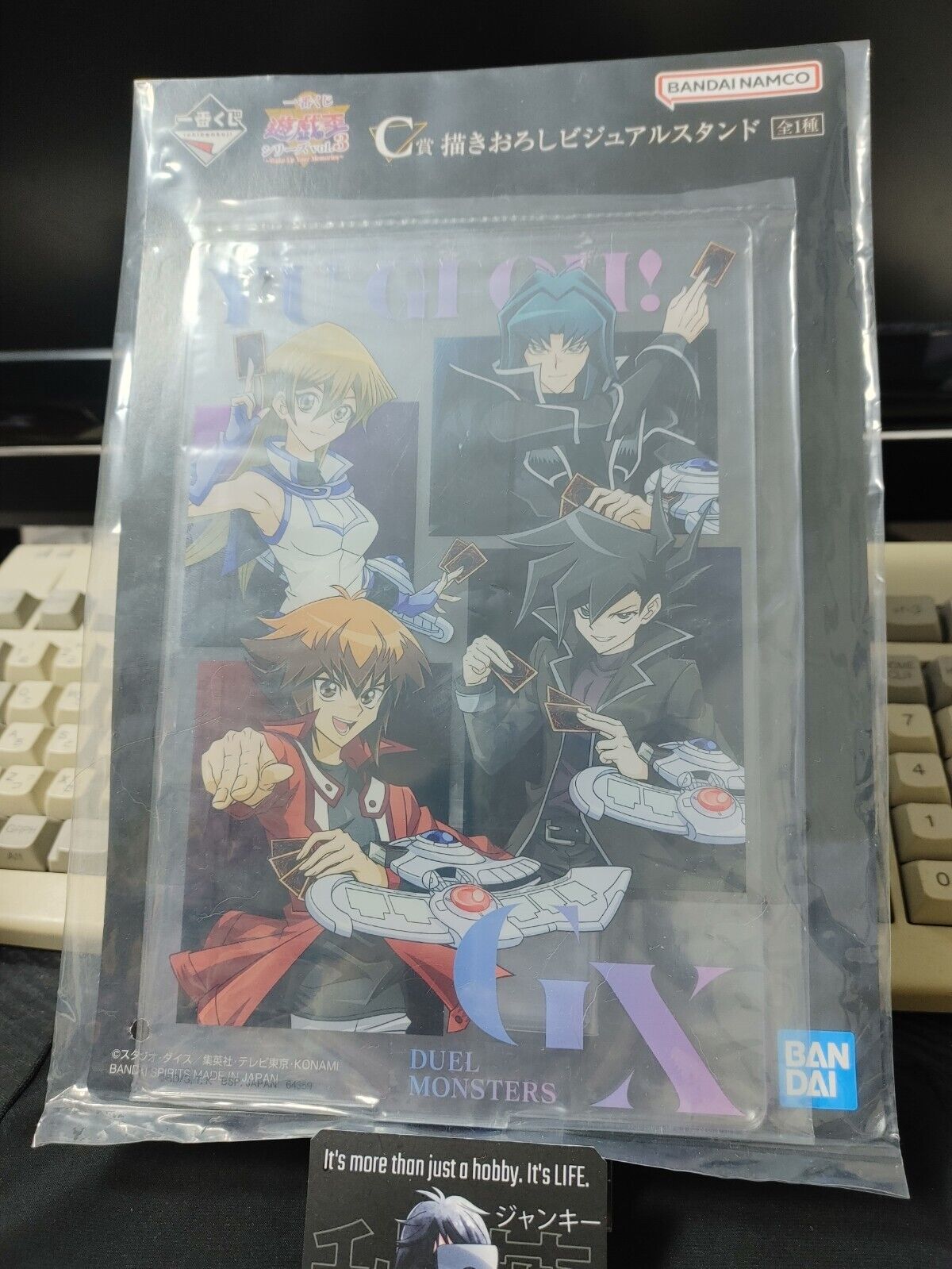 YuGiOh GX Visual Stand Display Anime Yu-Gi-Oh Limited Release JAPAN