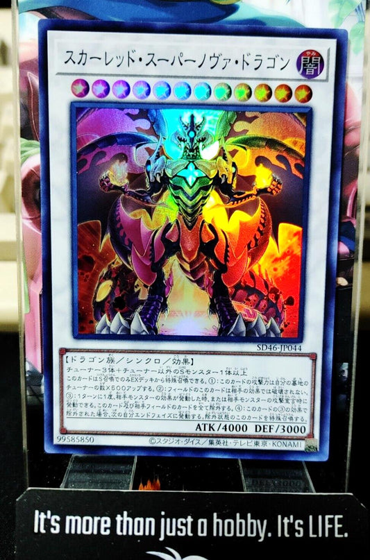 Red Supernova Dragon SD46-JP044 Yu-Gi-Oh Super Rare Yugioh JAPAN