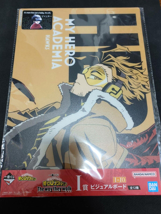 My Hero Academia Hawks Collectible Design Visual Board Display Decoration JAPAN