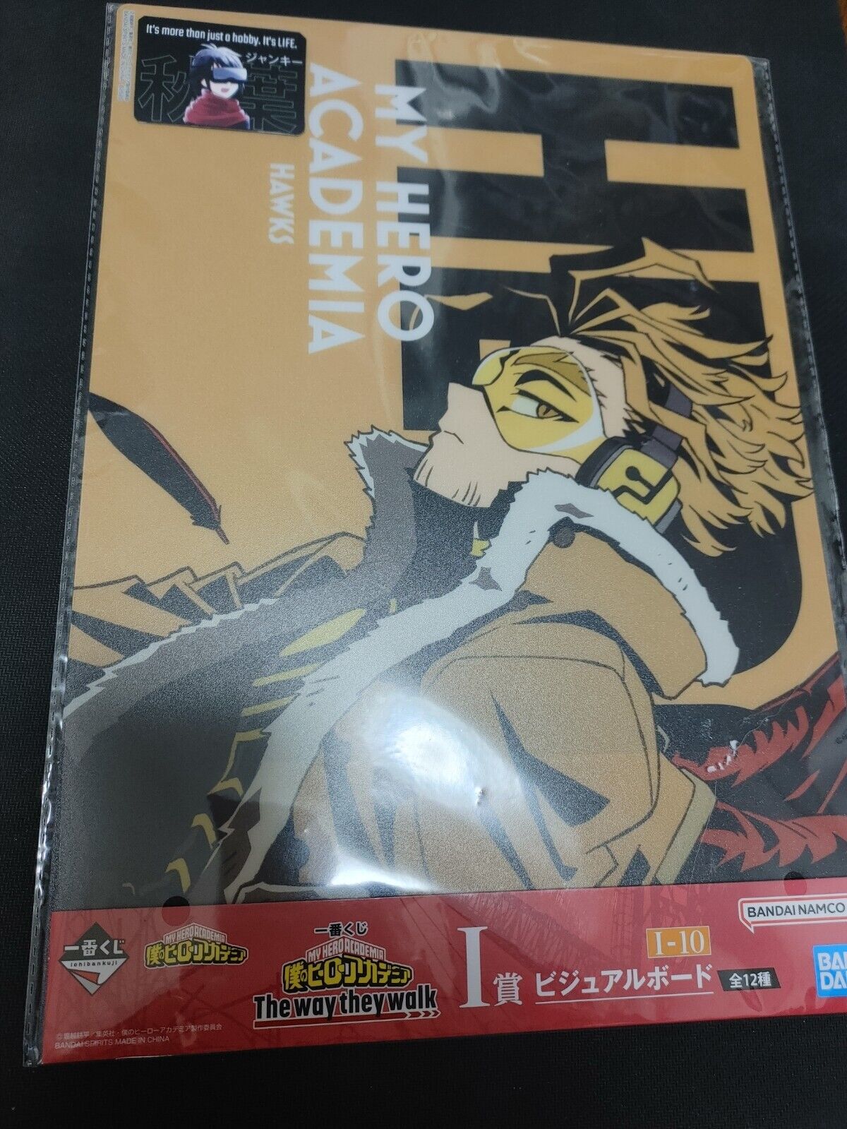 My Hero Academia Hawks Collectible Design Visual Board Display Decoration JAPAN