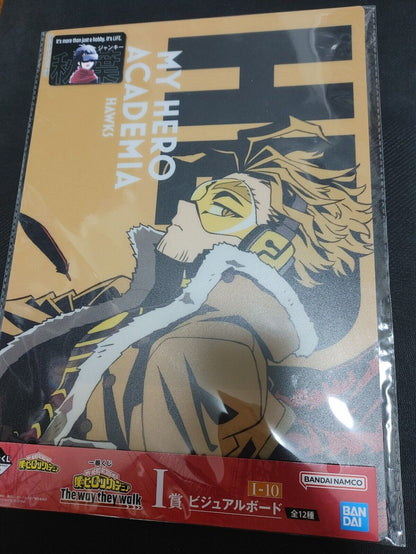 My Hero Academia Hawks Collectible Design Visual Board Display Decoration JAPAN