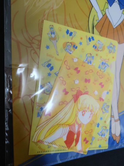 Anime Sailor Moon Venus Design Files Set Japan Limited Release