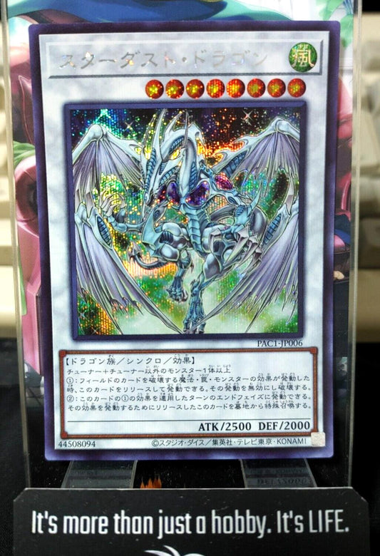 Yu-Gi-Oh PAC1-JP006  Stardust Dragon Secret Rare Yugioh OCG JAPAN