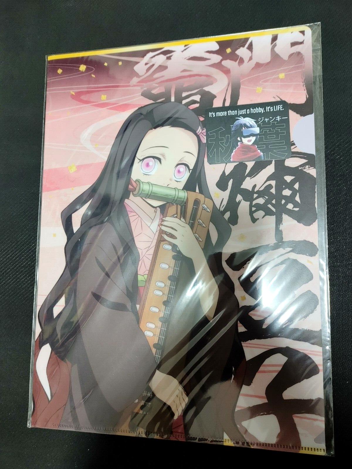 Demon Slayer Nezuko Design A Clear File Design Kimetsu no Yaiba JAPAN