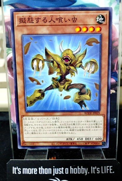 Mimetizing Man-Eater Bug BODE-JP029 Yu-Gi-Oh Yugioh OCG JAPAN