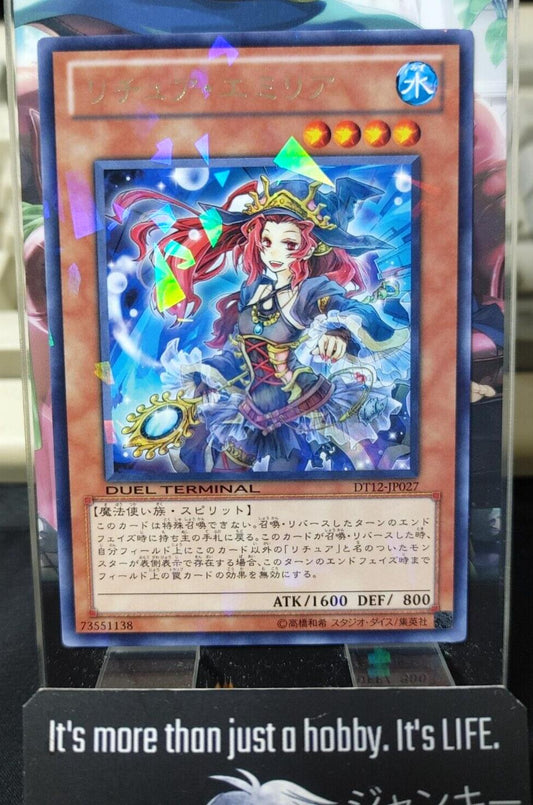 Gishki Emilia DT12-JP027 Rare Holo Yugioh OCG JAPAN