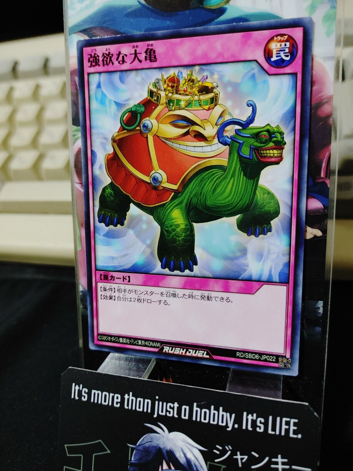 RD/SBD6-JP022  Great Turtle of Greed Yu-Gi-Oh Rush Duel JAPAN