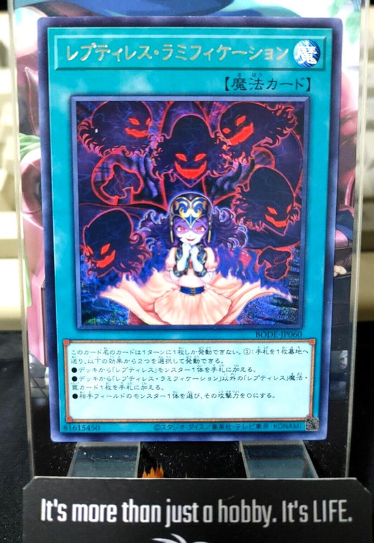 Reptilianne Lamification BODE-JP060 Rare Yu-Gi-Oh Yugioh OCG JAPAN