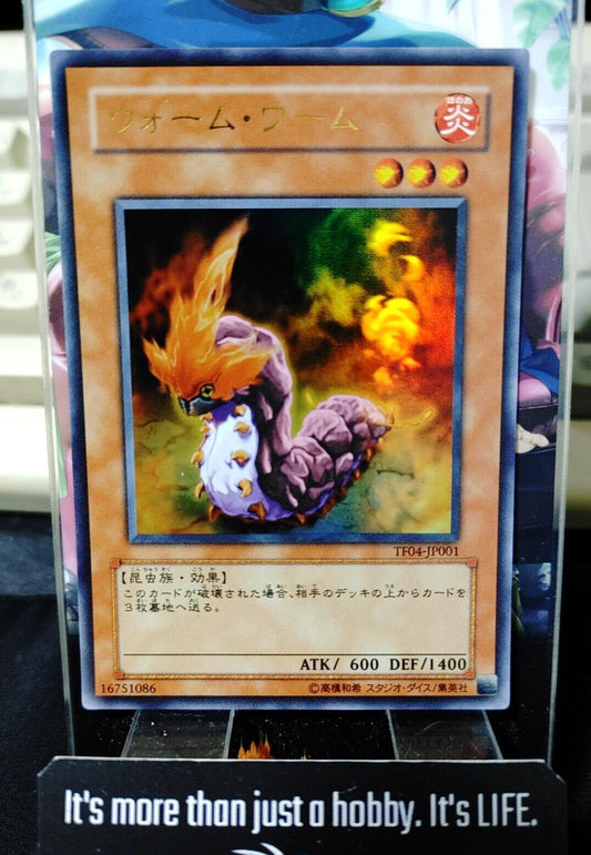 Warm Worm TF04-JP001 Ultra Rare Yugioh OCG JAPAN