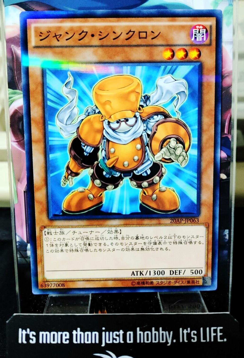 Junk Synchron 20AP-JP063 Parallel Yugioh OCG Yu-Gi-Oh JAPAN