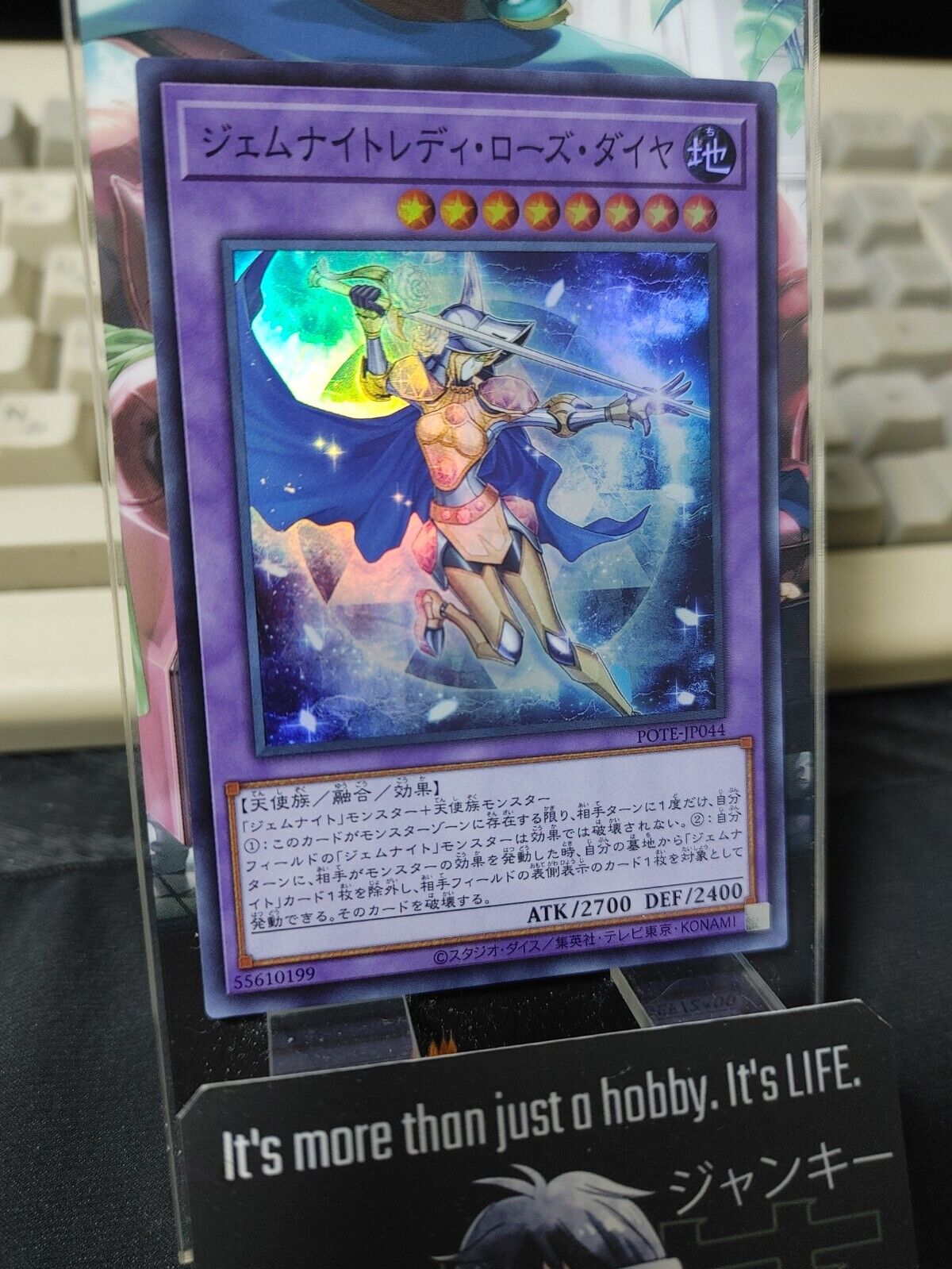 Gem-Knight Lady Rose Diamond POTE-JP044 Super Rare Yugioh OCG Yu-Gi-Oh JAPAN