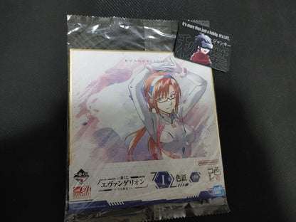 Anime Evangelion Shikishi Art Panel Mari Makinami B Japan Limited Release