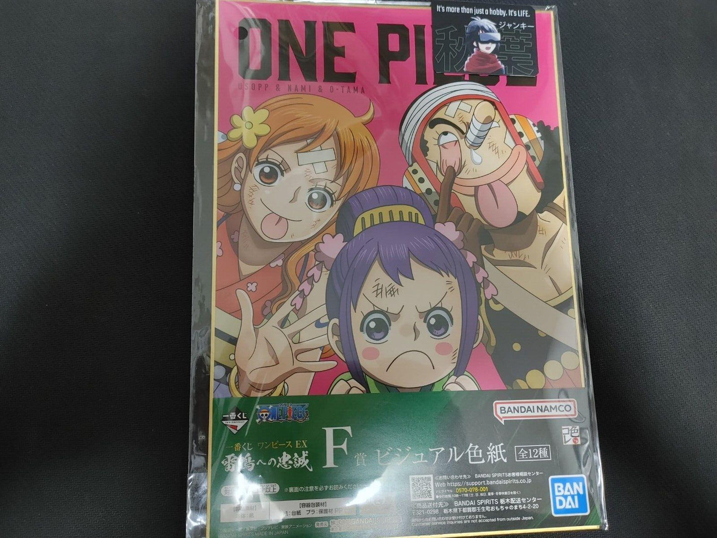 One Piece Animation Nami Usopp Art Design Panel Board A Shikishi Anime JAPAN