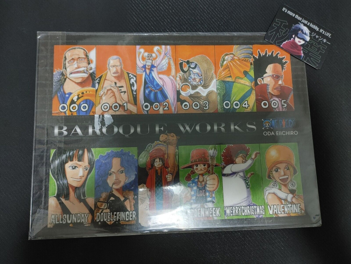 One Piece Anime Collectible Design Pencil Board Design LIMITED Vintage JAPAN