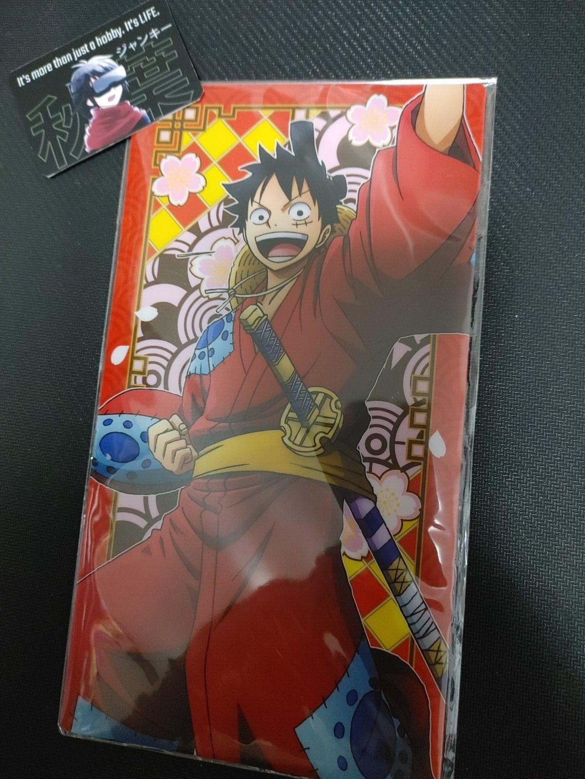 Anime One Piece Animation Luffy Design Multipurpose File Case JAPAN Limited