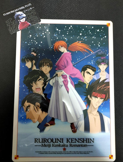 Rurouni Kenshin Anime Collectible Design Pencil Board Design A Vintage JAPAN