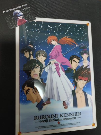 Rurouni Kenshin Anime Collectible Design Pencil Board Design A Vintage JAPAN