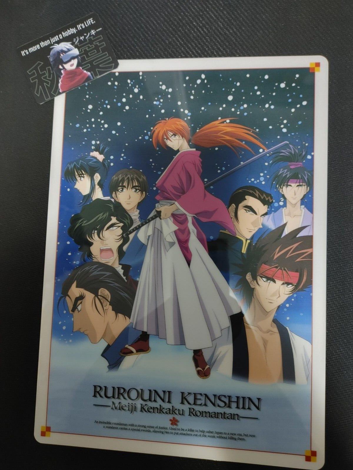 Rurouni Kenshin Anime Collectible Design Pencil Board Design A Vintage JAPAN