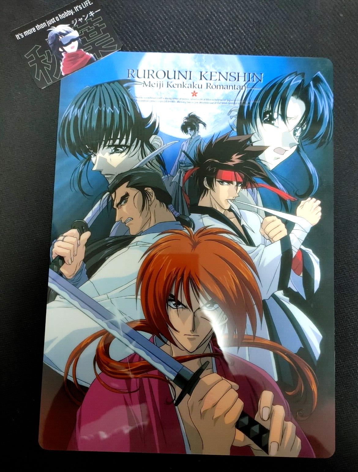 Rurouni Kenshin Anime Collectible Design Pencil Board Design B Vintage JAPAN