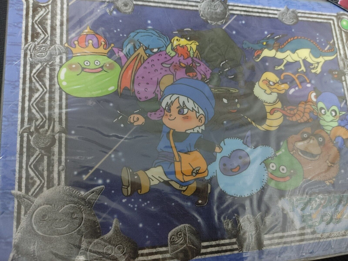 Dragon Quest Monsters Anime Game Collectible Pencil Board Design A Vintage JAPAN