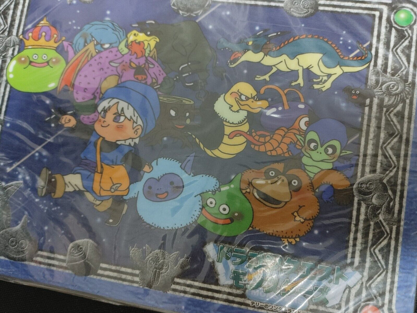 Dragon Quest Monsters Anime Game Collectible Pencil Board Design A Vintage JAPAN